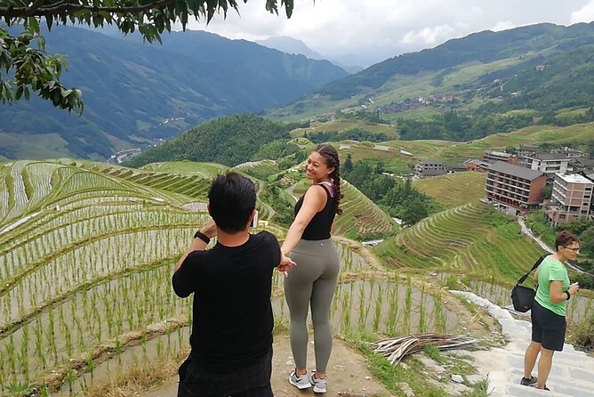 1-DAY Private Longji Rice Terraces and Minority Villages Tour - Arriving at Ping’an Rice Terraces