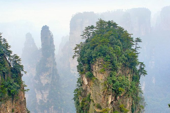 1-Day Private Tour to ZJJ National Forest Park & Avatar Mountain - The Bailong Elevator cuts across the mountain