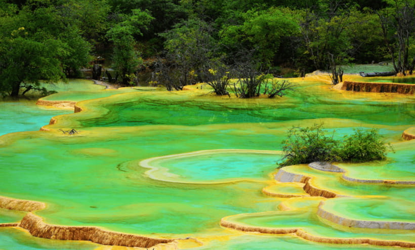 2 Day Chengdu to Jiuzhaigou&Huanglong Self-Guided w/Transfer - Huanglong on day two