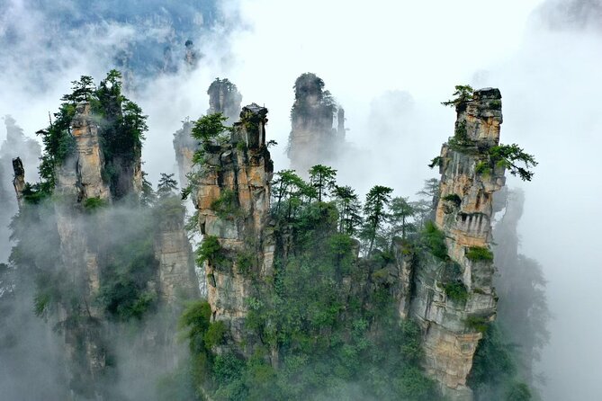 2-Day Private Tour to Mt.AVATAR & Glass Bridge & Mt.Tianmen - Day one: Bailong Elevator and the Avatar mountains