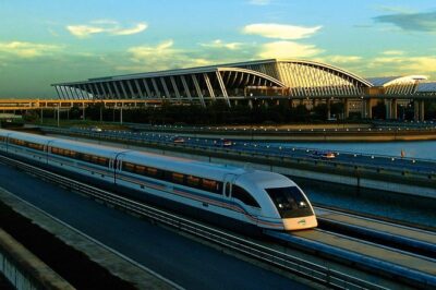 Arrival Transfer by High-Speed Maglev Train: Shanghai Pudong International Airport to Hotel