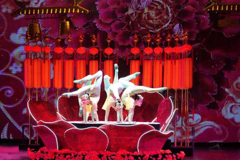 Beijing: Acrobatic Show Tickets Traditional & Modern Fusion - Inside Qinle Palace at Shaanxi Mansion