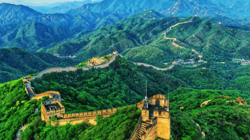 Beijing: Badaling Great Wall Admission Ticket - Mountain views in every direction