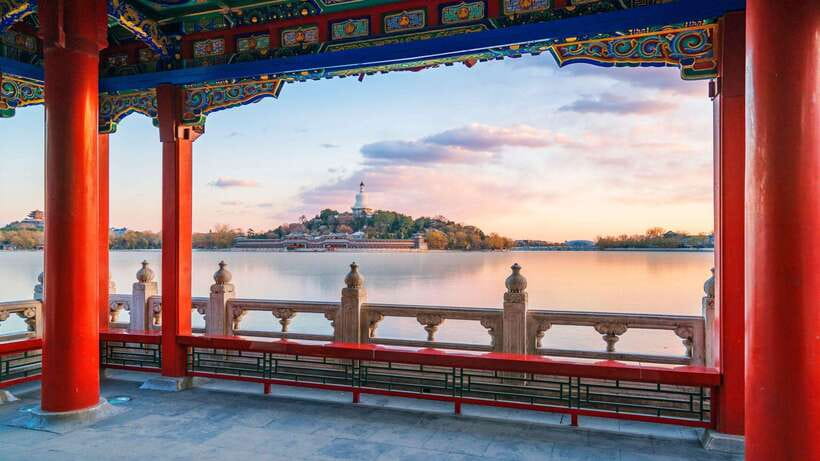 Beijing: Beihai Park Entry Ticket & English PDF Guidebook - The White Dagoba and Jade Island