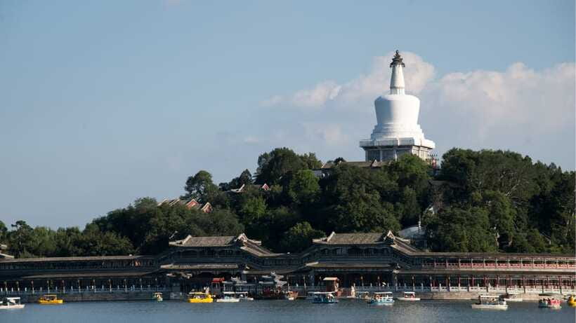 Beijing: Beihai Park Full Access Ticket - Must-See in China - Walking through the imperial garden design