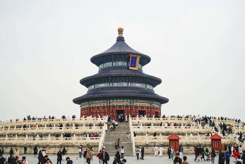 Beijing:Forbidden City and Temple of Heaven Small Group Tour - Entering the Forbidden City through Meridian Gate