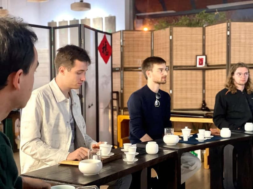 Beijing Hands-On Culture Tour: Tea, Instrument, Calligraphy - Tea ceremony with three distinct flavors