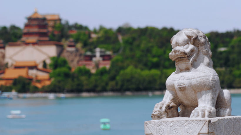 Beijing: Imperial Waterway Boat+Summer Palace SelfGuidedTour - Entering the Summer Palace at South Ruyi Wharf
