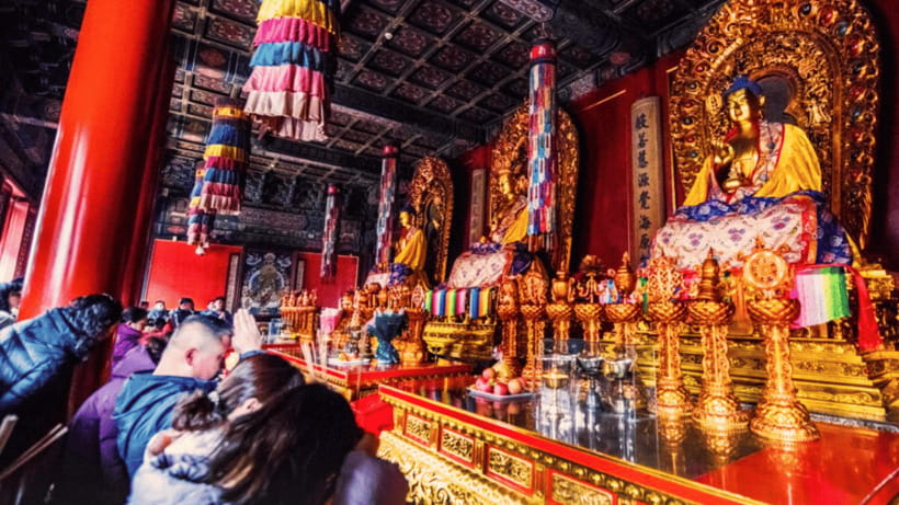 Beijing: Lama Temple (Yonghe Temple) Admission Ticket - The Yonghe Palace Hall and the four learning halls