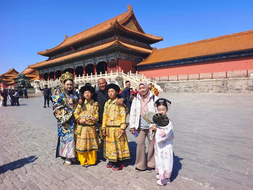 Beijing: Private Tour to Mutianyu Great Wall&Forbidden City - Key points at a glance