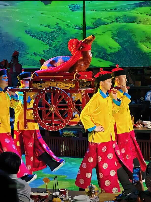 Beijing Royal Banquet with Chinese culture prefermance - The royal banquet menu