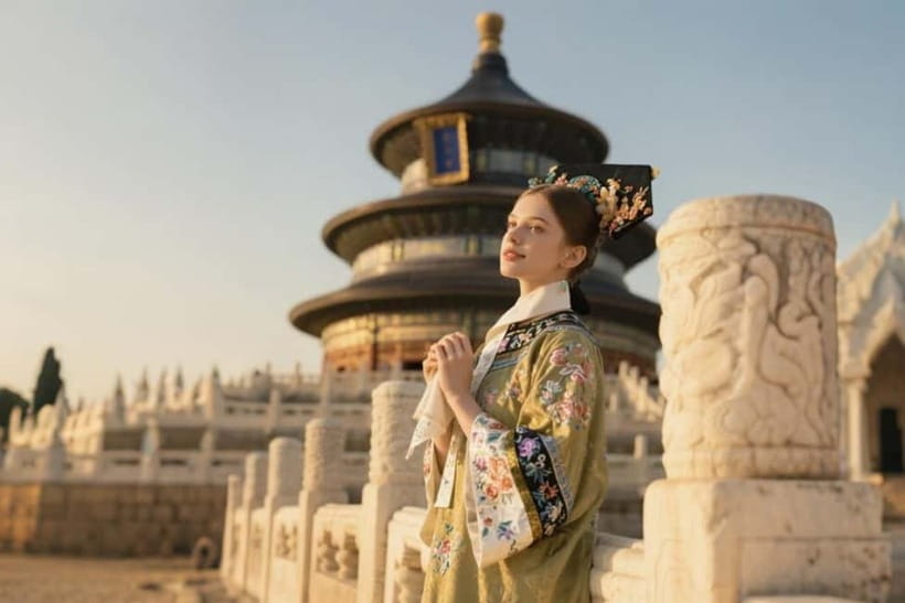 Beijing: Temple of Heaven Hanfu Photography with Ticket - Exploring the Temple of Heaven after the shoot