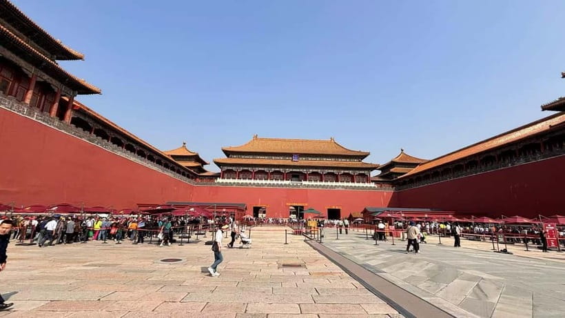 Beijing: The Forbidden City or Tiananmen Square Entry Ticket - What happens at the entrance