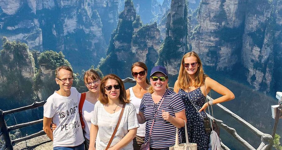 Best Mini Group to Zhangjiajie Forest Park & Avatar Mountain - Yuanjiajie and the peaks behind Avatar