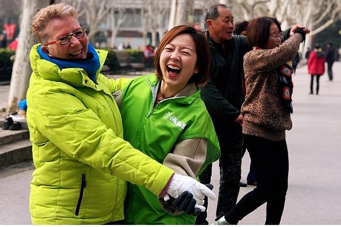 Biking Real Shanghai& Enjoy Local Food - Who Will Enjoy This Ride Most