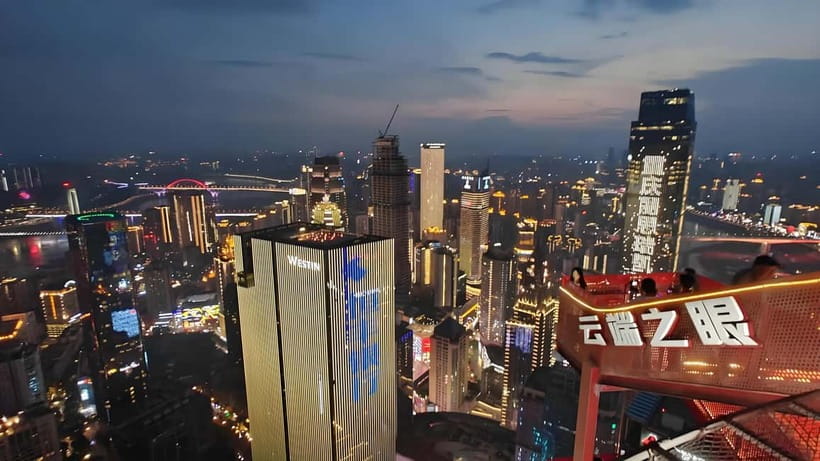 Chongqing: 520m-high Eye Skyview Deck Ticket for Adult - Key points about the Chongqing Eye Skyview Deck