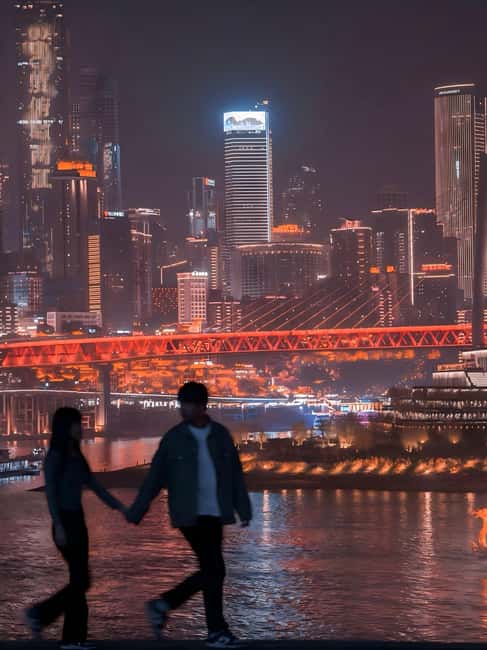 Chongqing deep explore & private car service including meals - Hongya Cave, Jiefangbei, and Chongqing after dark