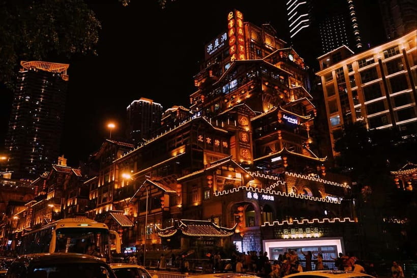 Chongqing Night Tour: River Cruise and Hidden Views - A 45-minute view from the Yangtze and Jialing Rivers