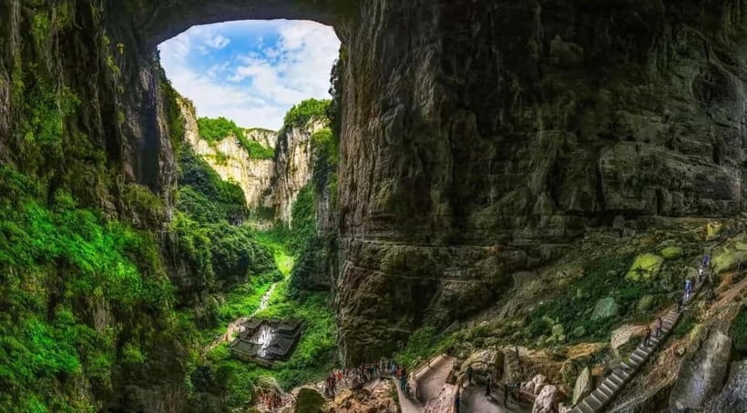 Chongqing One-Day Trip: Wulong's 3 Essentials - Tianfu Posthouse Adds Human History