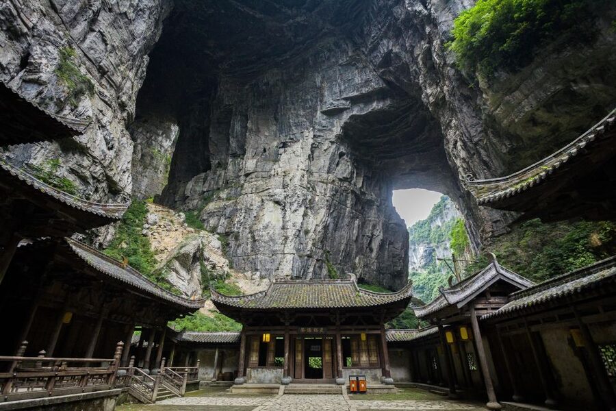 Chongqing: Private Day Tour to Wulong Karst Geological Park - Walking beneath Tianlong, Qinglong, and Heilong