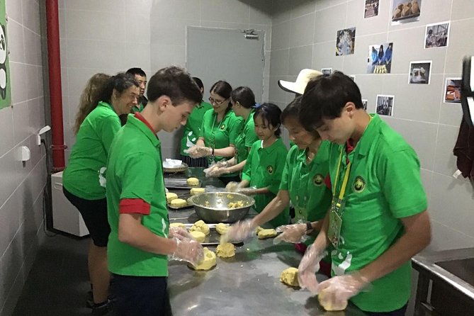 Dujiangyan Panda Volunteering Experience with Lunch - Getting ready at the panda base