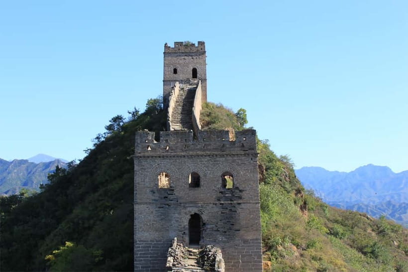 From Beijing: Small Group Hike at Jinshanling Great Wall - The restored middle section and its changing towers