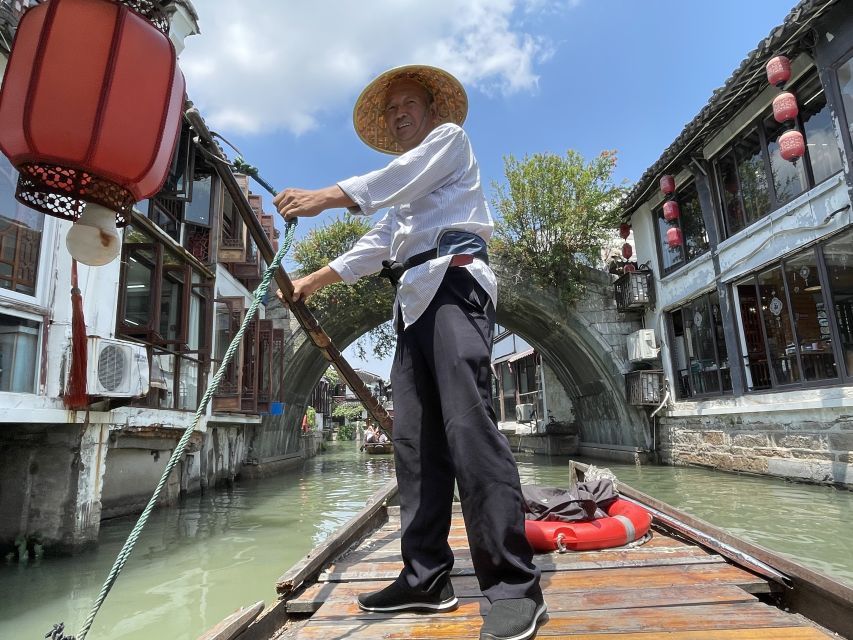 From Shanghai: Private Zhujiajiao Tour with Boat Ride - The canal boat ride
