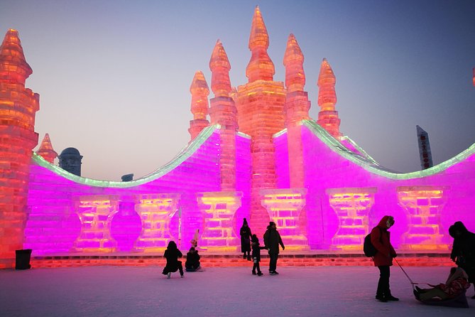 Full Day Private Tour to Harbin Ice and Snow Festival - Sun Island’s giant snow carvings