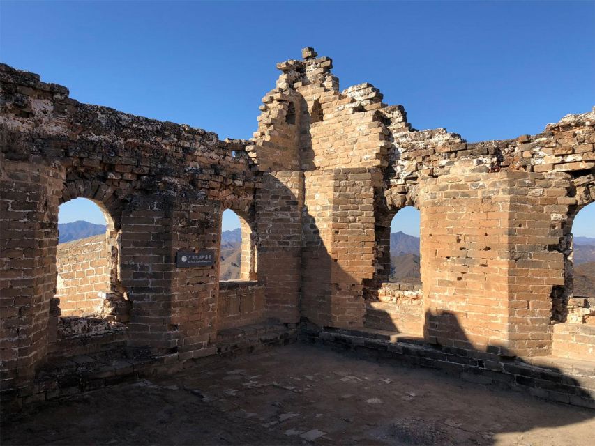 Great Wall Jinshanling To Simatai West Hiking Private Tour - What the $214 price gets you