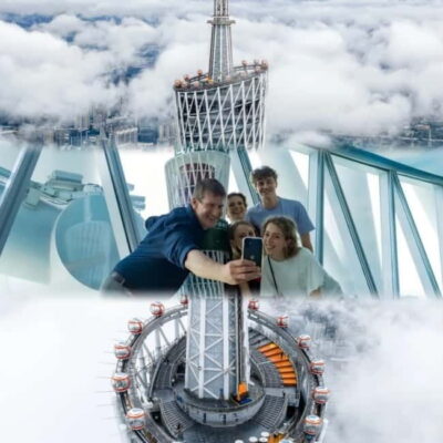 Guangzhou：Canton Tower skyview Ticket 433m/450m/488m