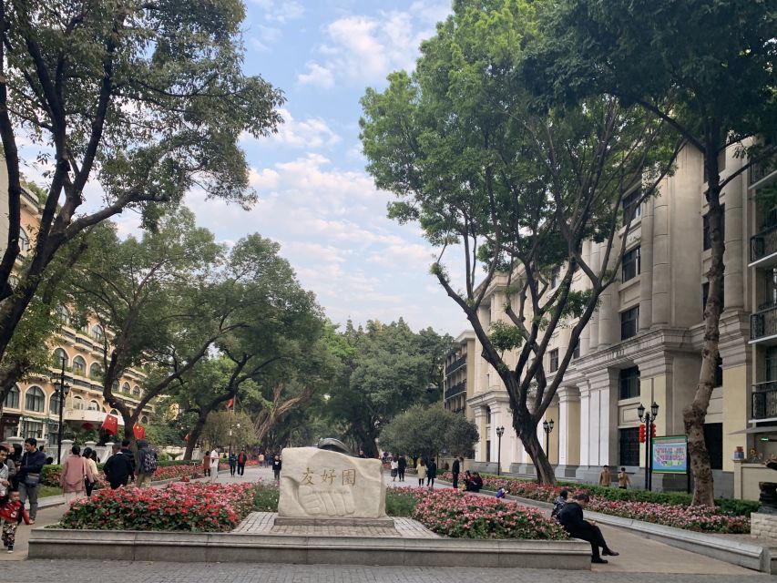 Guangzhou Day Tour By Metro & Boat - Walking through colonial-era Shamian Island