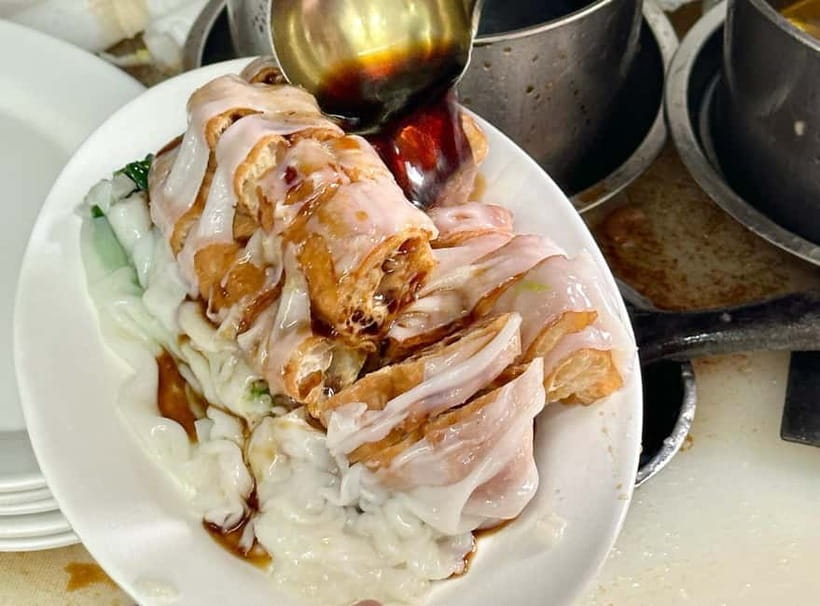 Guangzhou: Food Tour - Eat Like Local + Rice Roll Workshop - Bamboo-pressed noodles with a story behind them