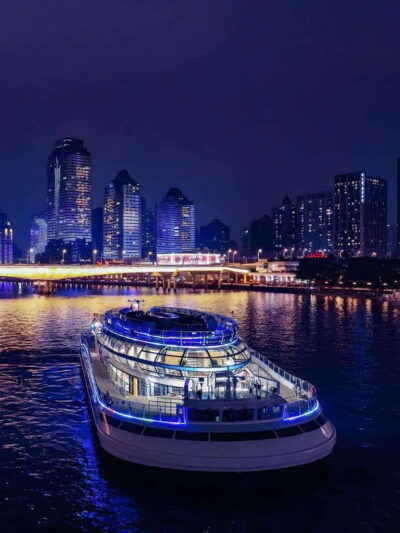 Roundtrip Cruise Night View from Canton Tower
