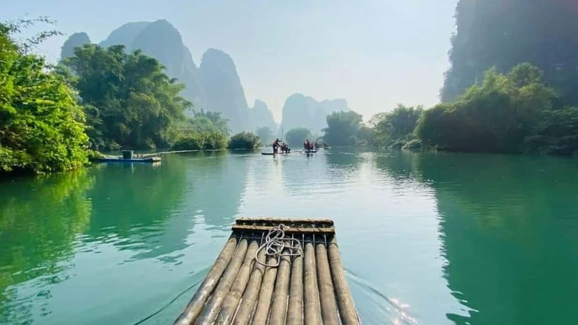 Guilin: 1-Day Cave, Xianggong Hill, Bamboo Boat & Show - Xianggong Hill: the view that earns the short climb