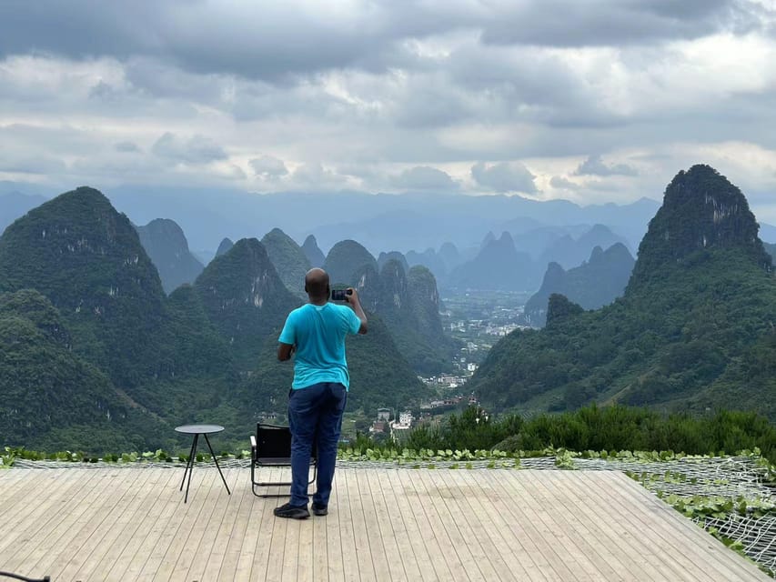 Guilin:1-Day Yangshuo bird's eye view mountains private tour - The possible Moon Hill photo stop