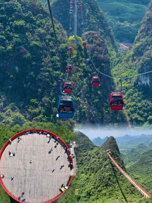 Guilin: Cave, Yulong Rafting, Glass-bottomed skywalk & Show - Key points at a glance
