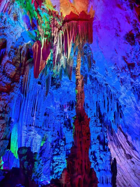 Guilin: Cave, Yulong Rafting, Glass-bottomed skywalk & Show - One long day through Guilin and Yangshuo