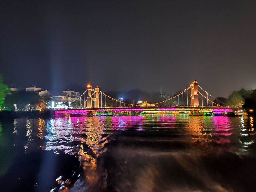 Guilin: Four Lakes Night Cruise with Round-trip Transfer - What you see from the boat