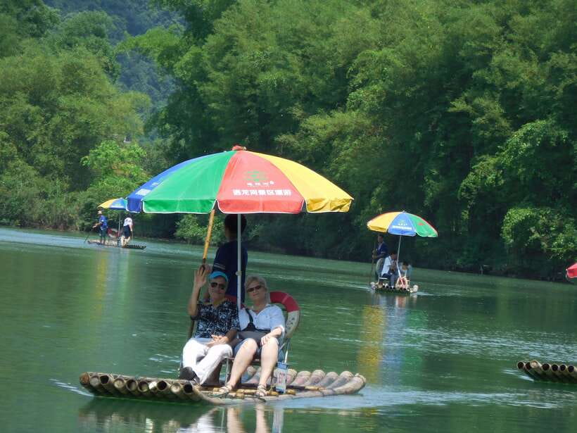 Guilin: Private Mountains and Rivers Day Tour - The Yulong River by bamboo boat