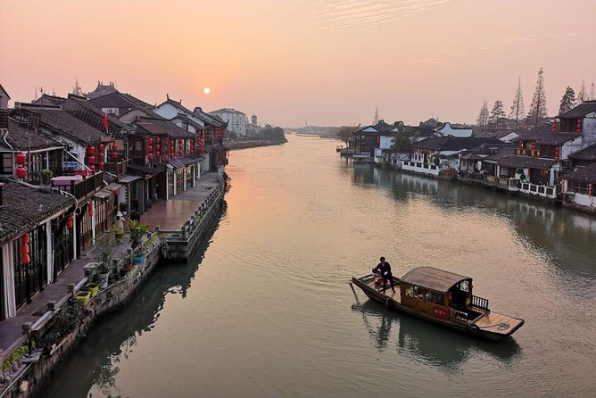Half-Day Private Zhujiajiao Water Town Tour with Boat Ride from Shanghai - The canal boat ride