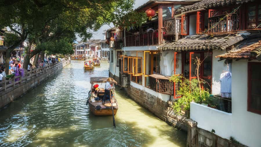 Half-Day Zhujiajiao Water Town Wonders Private Tour - Ming and Qing stone bridges over the canals