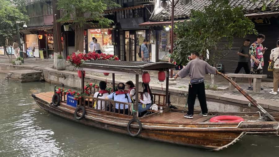 Half-Day Zhujiajiao Water Town Wonders Private Tour - Old streets, local markets, and the busy side of town