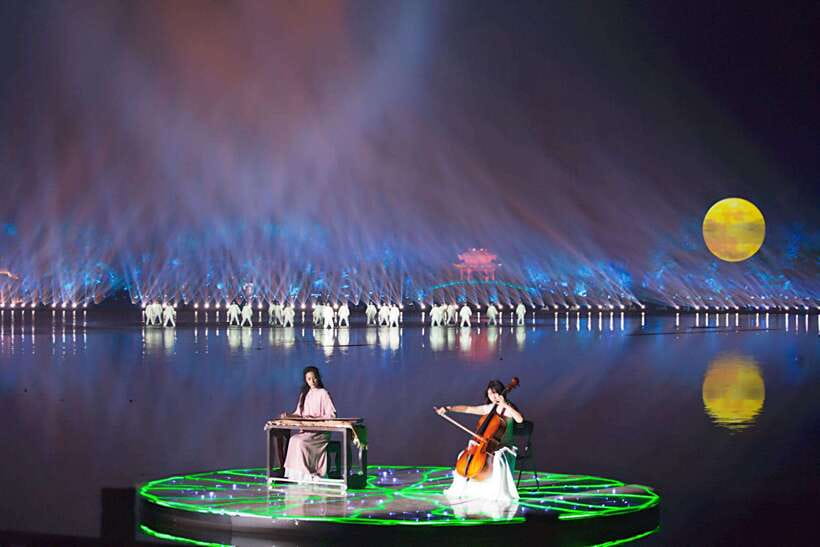 Hangzhou: Impression West Lake Show Enduring Memories of HZ - Act 5: Swan Lake on West Lake