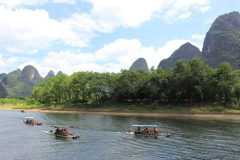 Highlights from Guilin to Yangshuo Full Day Private Tour - Xianggong Hill delivers the days big view