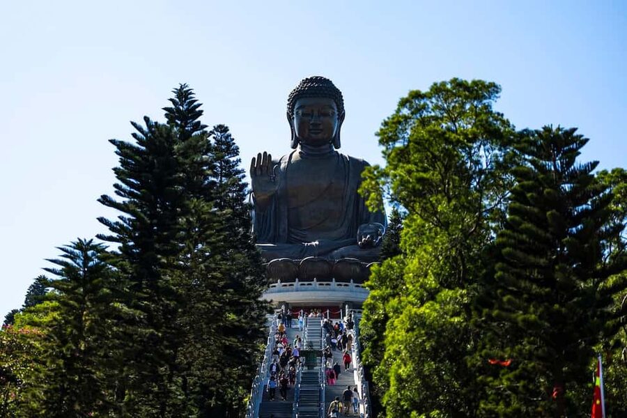 Hong Kong: Lantau Private Coach, Tai O & Big Buddha Tour - The optional cable car back toward Tung Chung