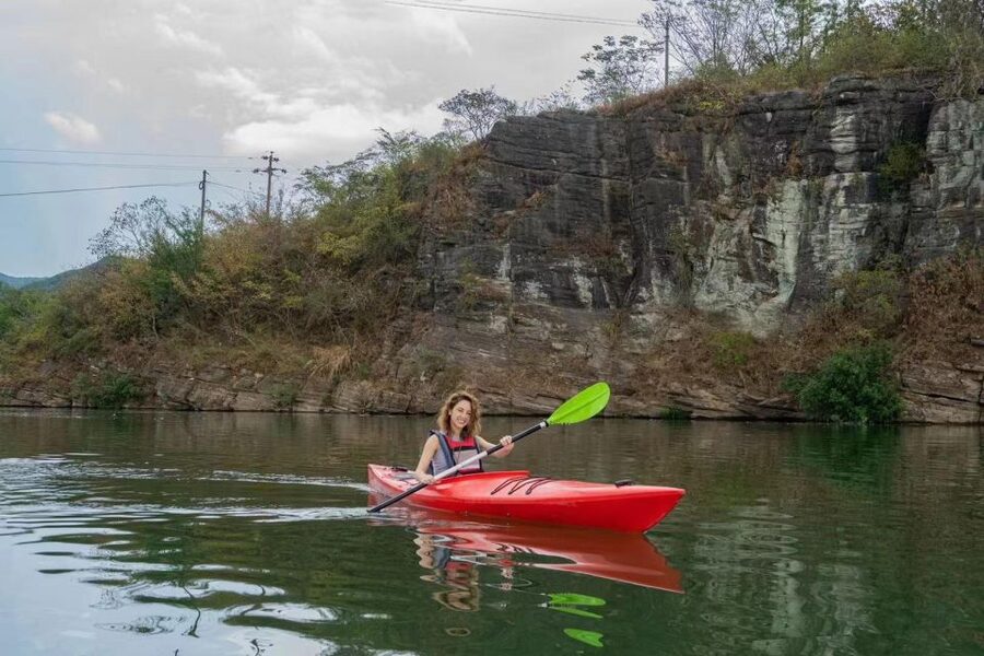 Kayaking tour with Local Guide( dry suit for winter) - Winter clothing and summer sun