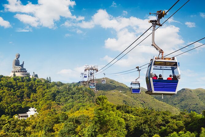 Lantau Island Day Trip - Big Buddha & Tai O - Climbing the 268 steps to Tian Tan Buddha