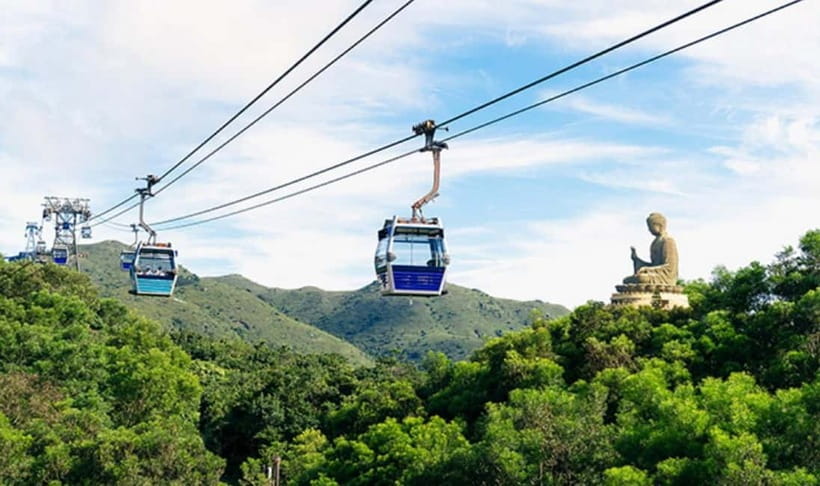 Lantau Island: Priority Cable Car, Tai O & Direct Transfer - Po Lin Monastery and the vegetarian meal