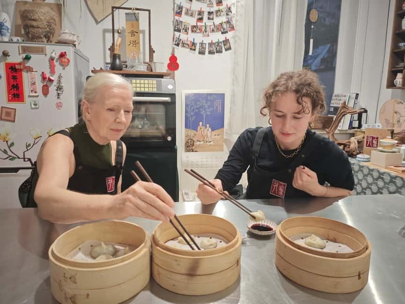 Make Soup Dumpling: Vegan or Pork in Shanghai Shikumen - Key things to know before you book