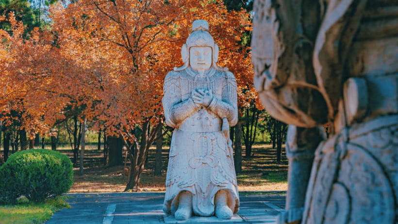 Ming Tombs Admission Ticket - Walking the Sacred Way and its stone guardians